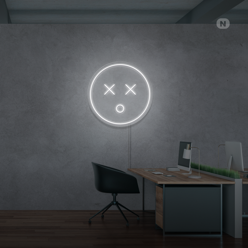 Neonskilt Emoji