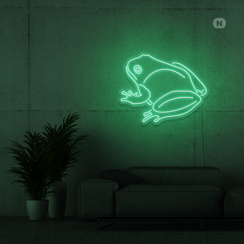 Neonskilt Frø
