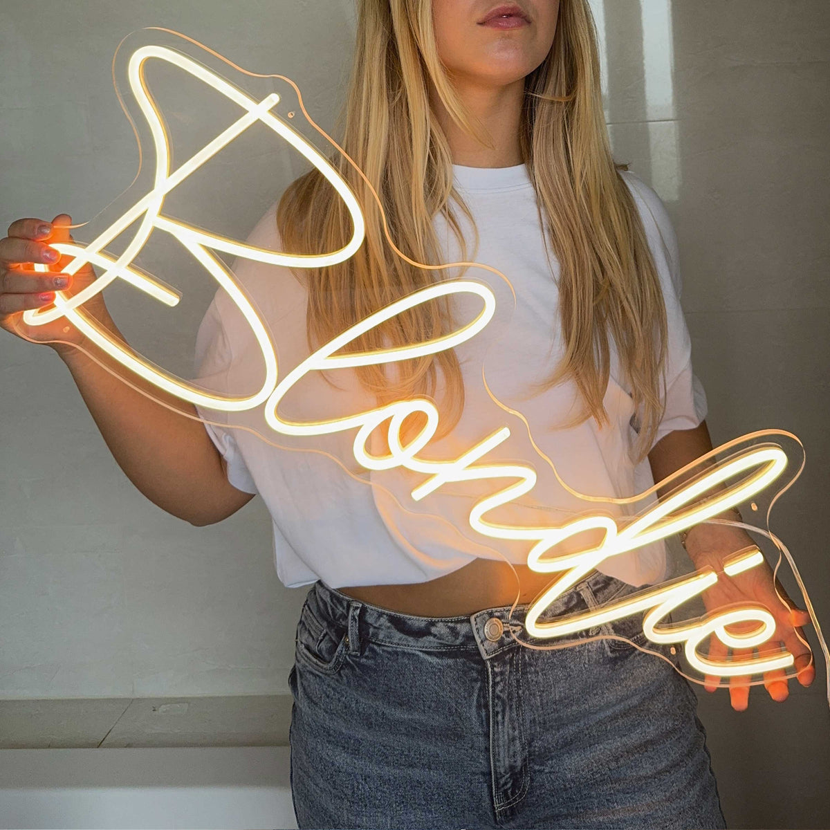 Neonskilt Blondie