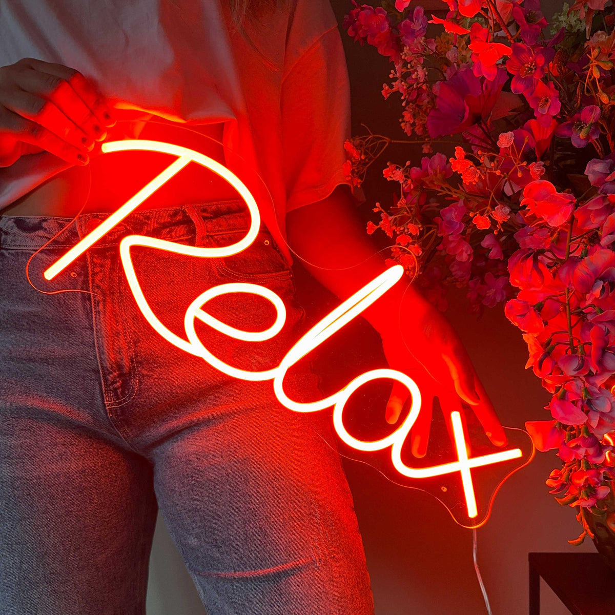 Neonskilt Relax