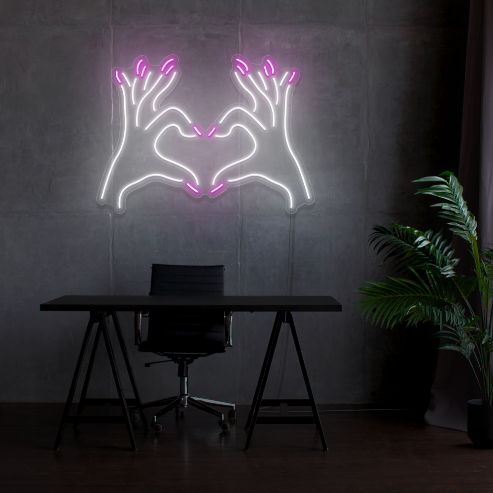 Neonskilt Negle