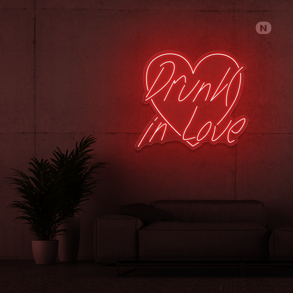 Neonskilt Drunk in Love