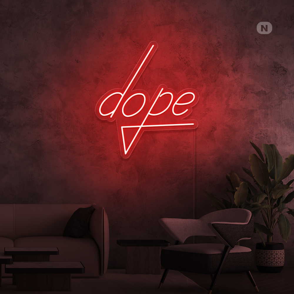 Neonskilt Dope