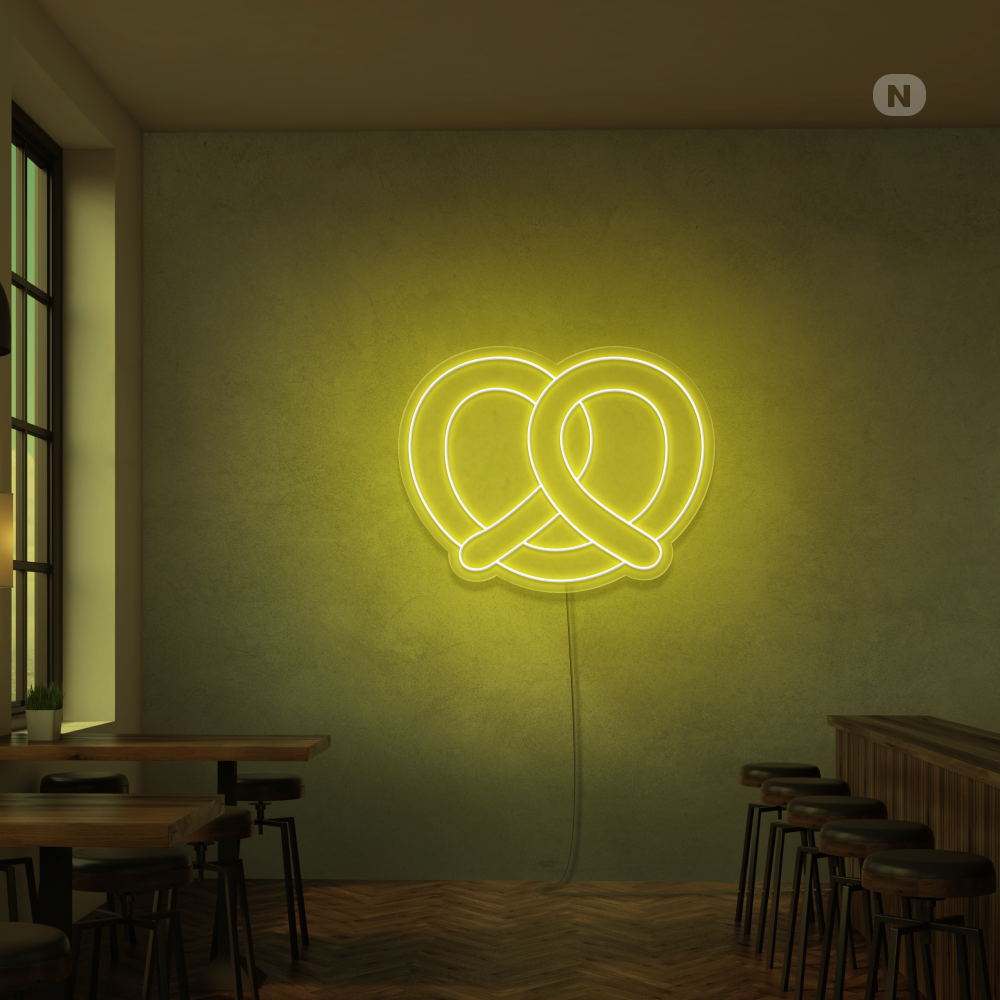 Neonskilt Bager