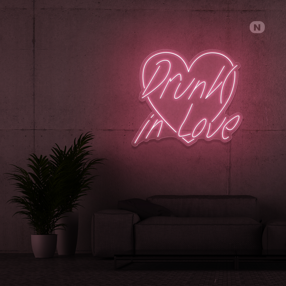 Neonskilt Drunk in Love