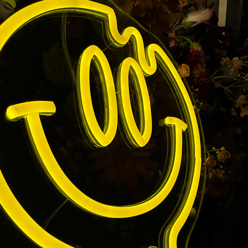 Neonskilt  Smiley