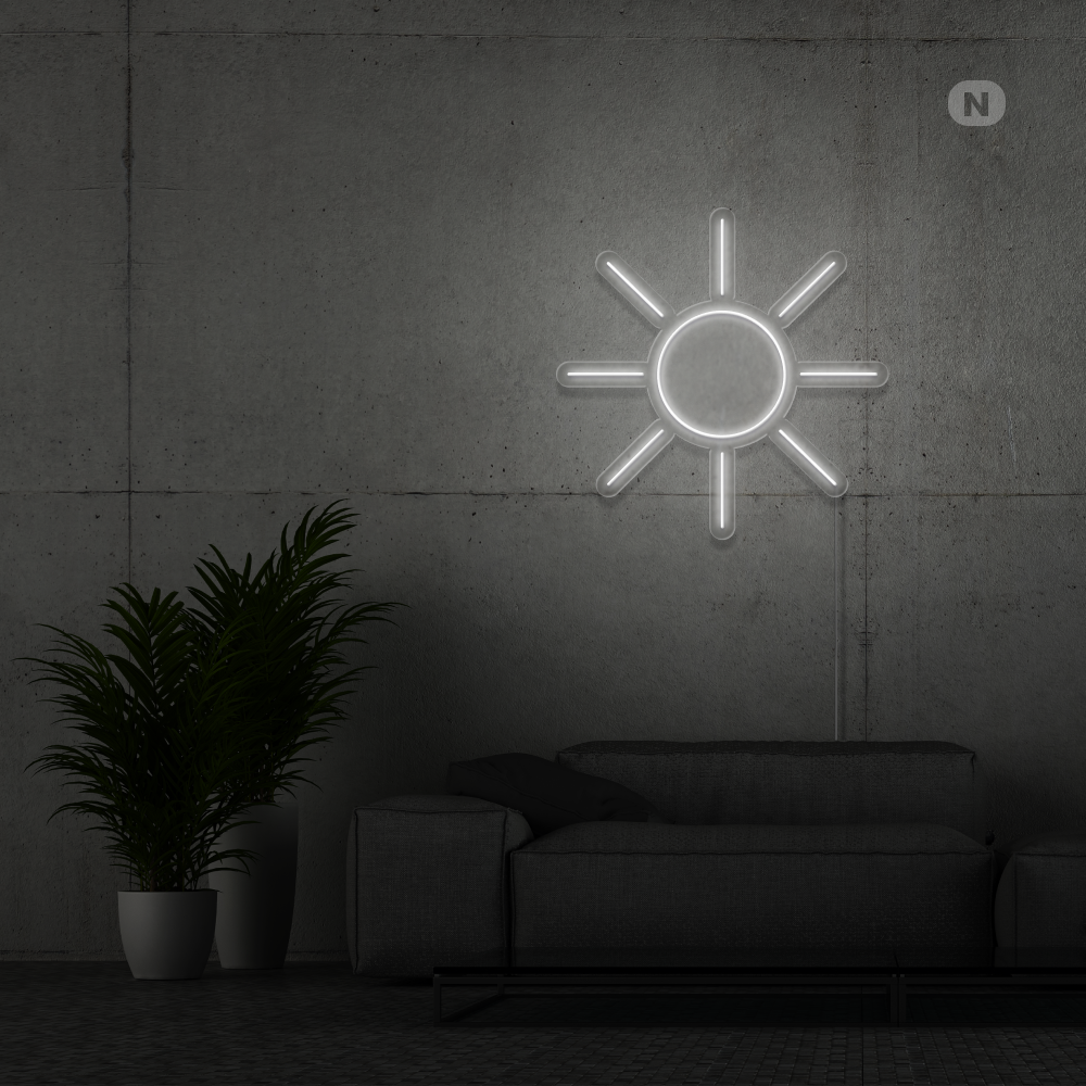 Neonskilt Solen
