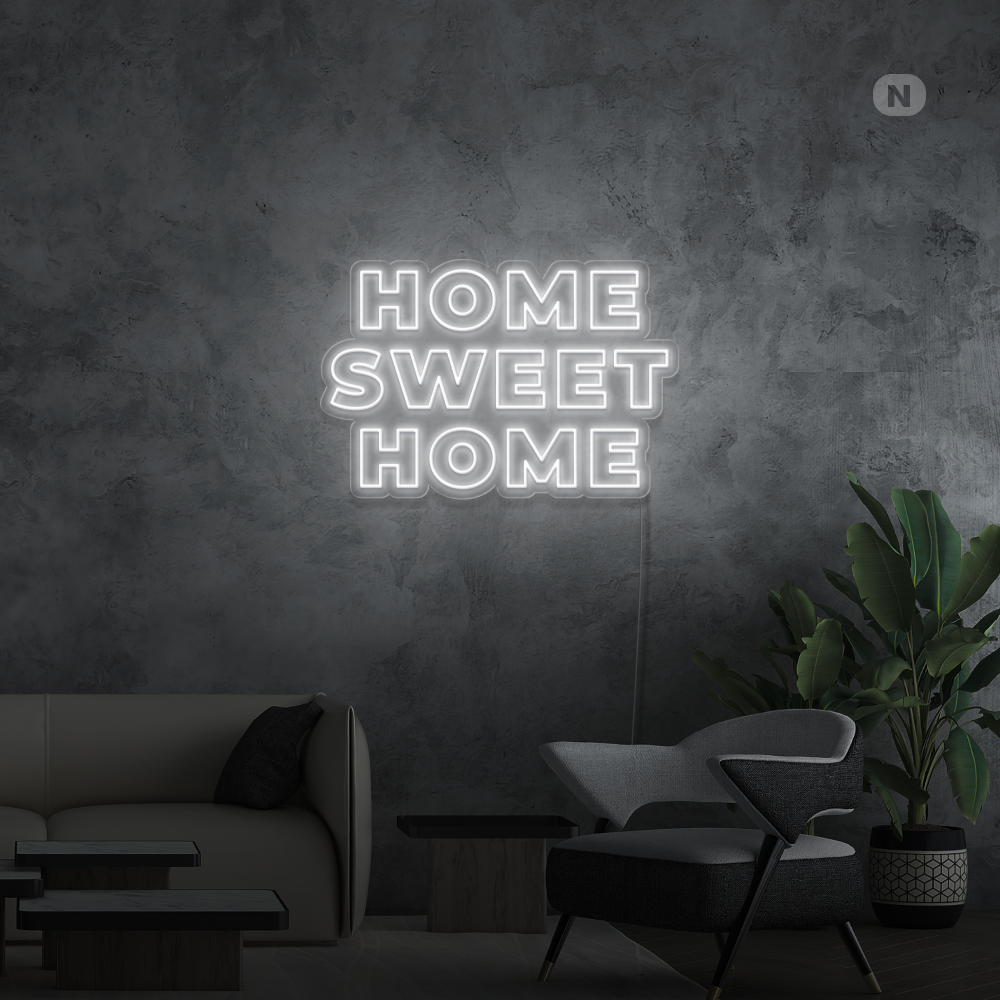Neonskilt Home Sweet Home
