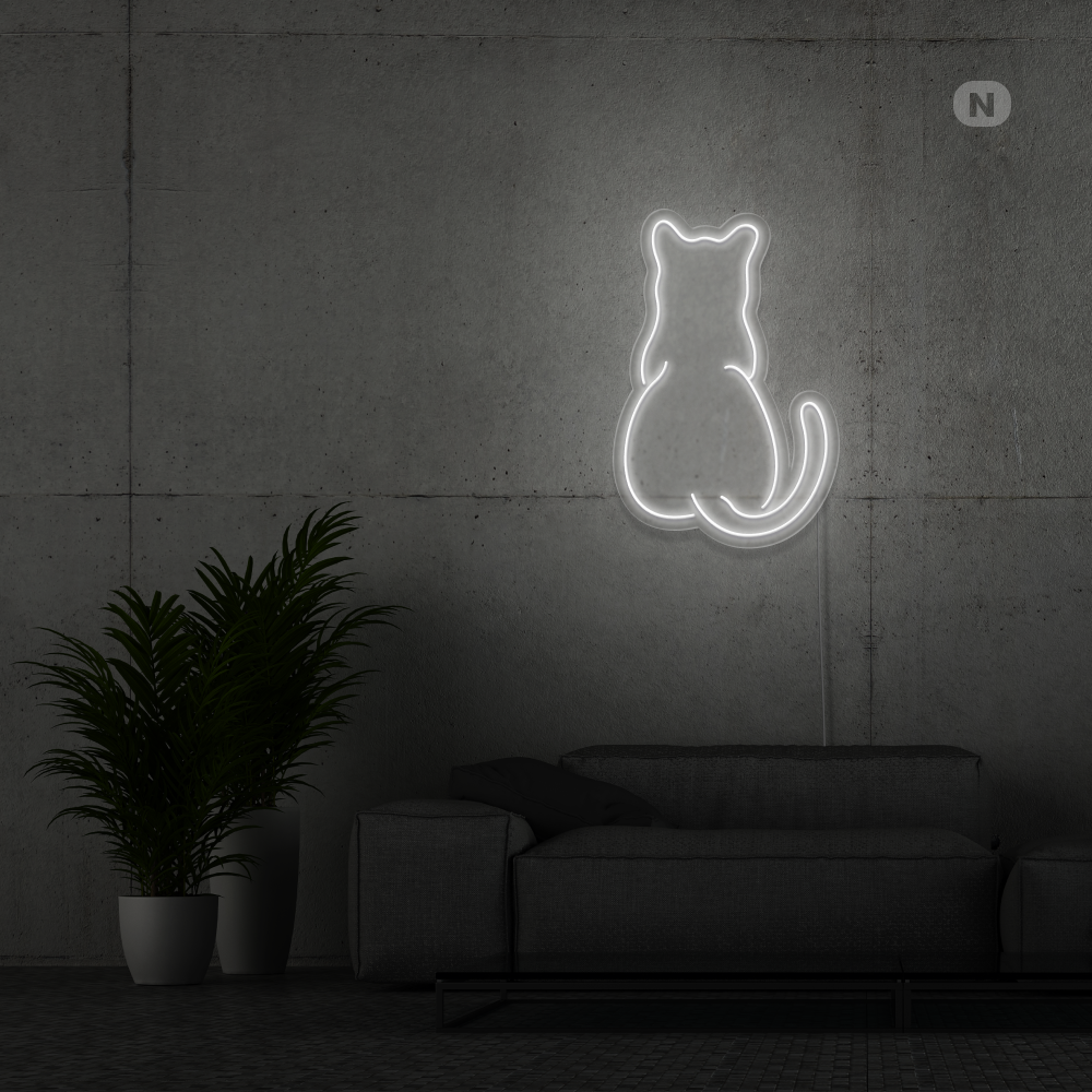 Neonskilt Kat