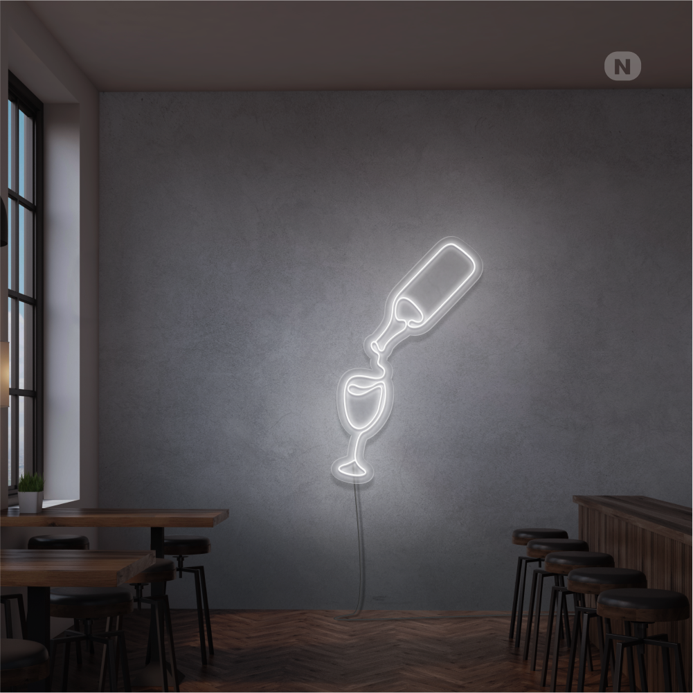 Neonskilt Vinelsker
