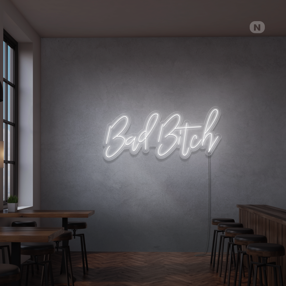 Neonskilt Bad Bitch
