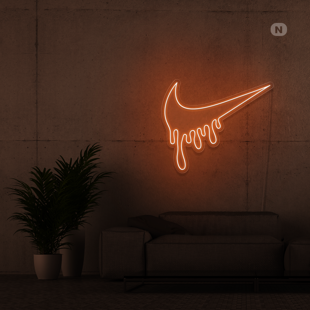 Neonskilt Nike Drip