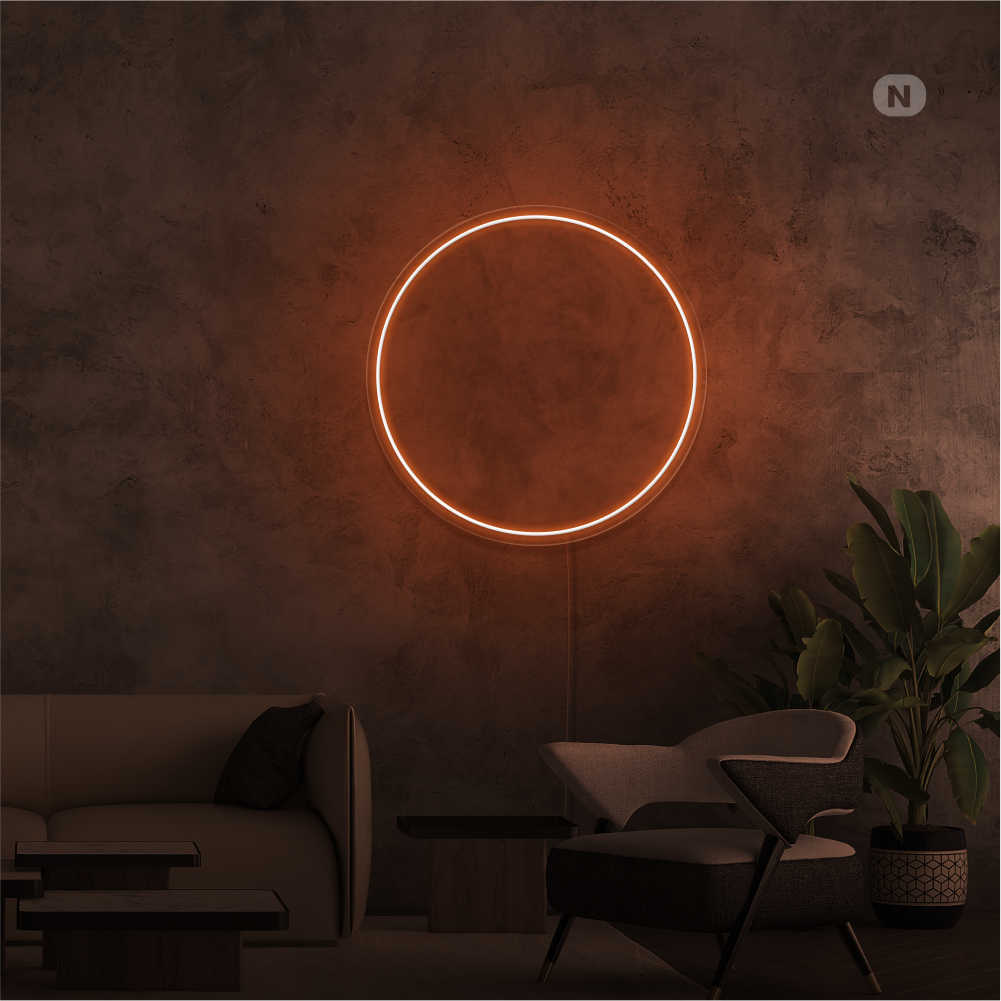 Neonskilt ZEN cirklen