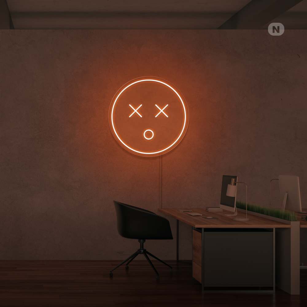 Neonskilt Emoji