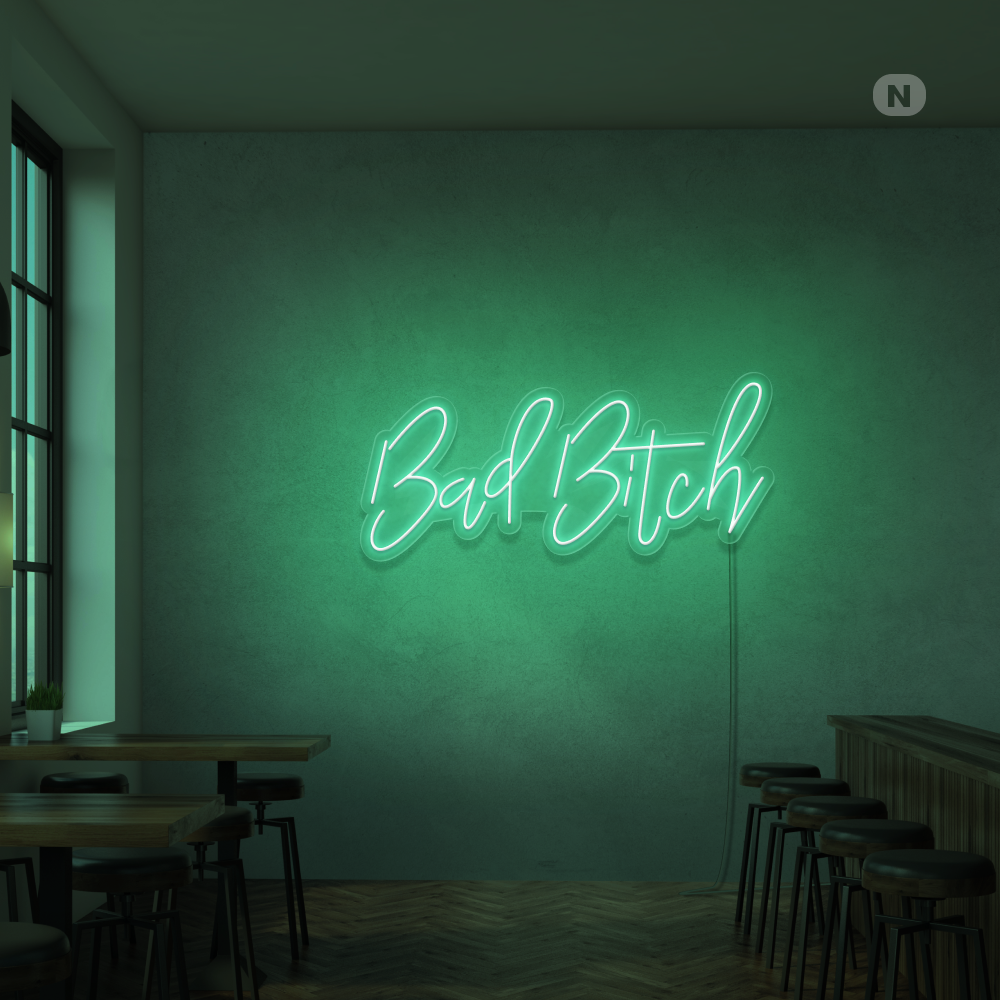 Neonskilt Bad Bitch