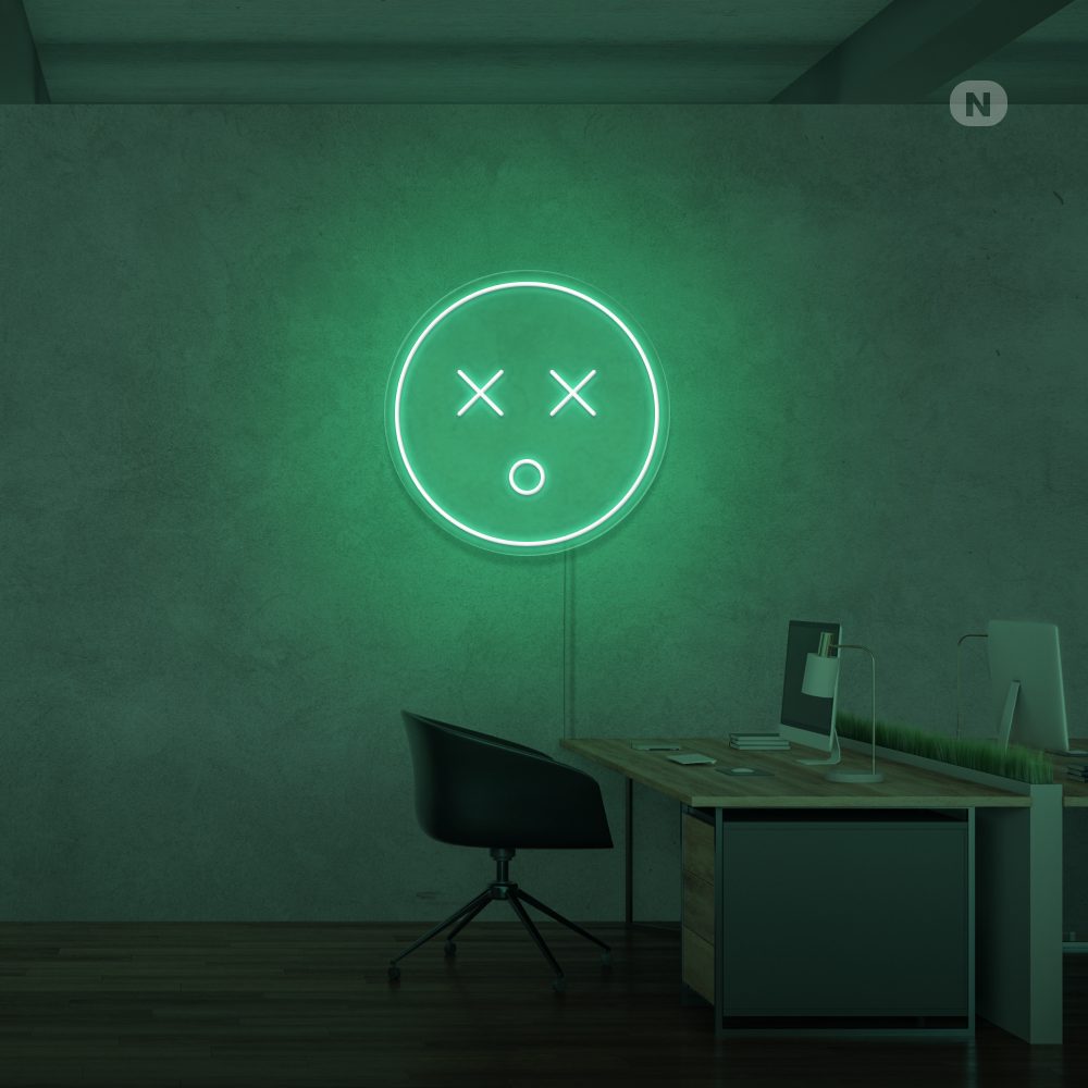Neonskilt Emoji