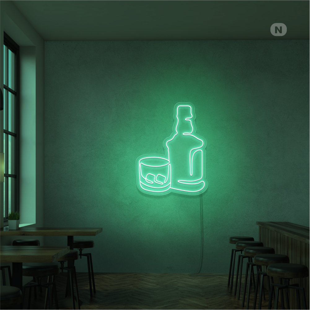 Neonskilt Whisky