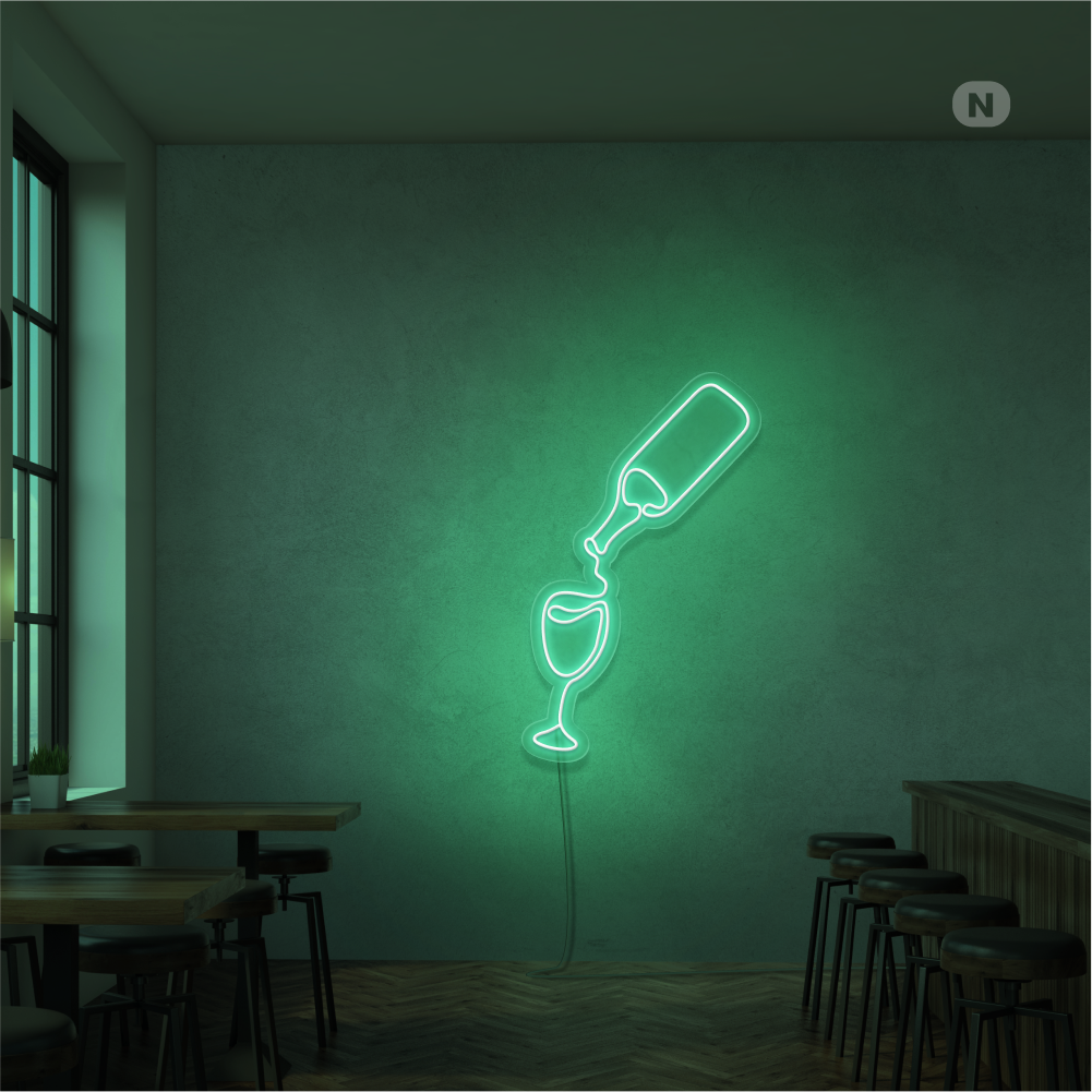 Neonskilt Vinelsker