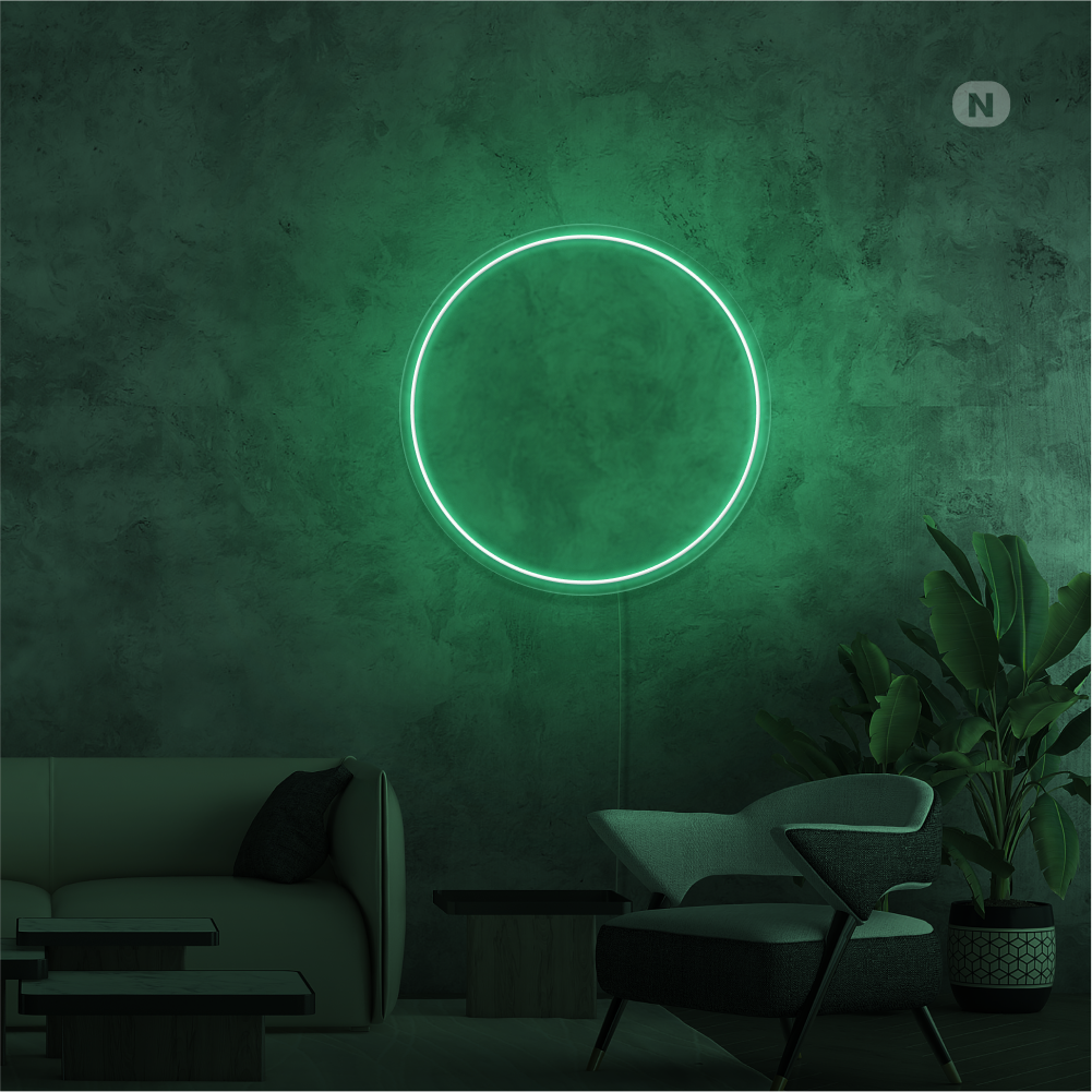 Neonskilt ZEN cirklen