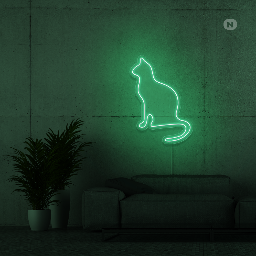 Neonskilt Kat