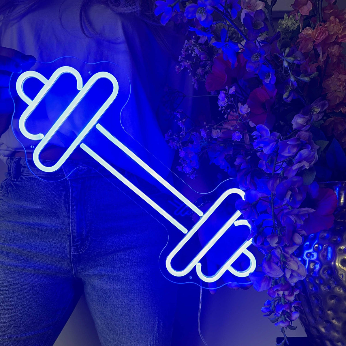 Neonskilt Dumbell