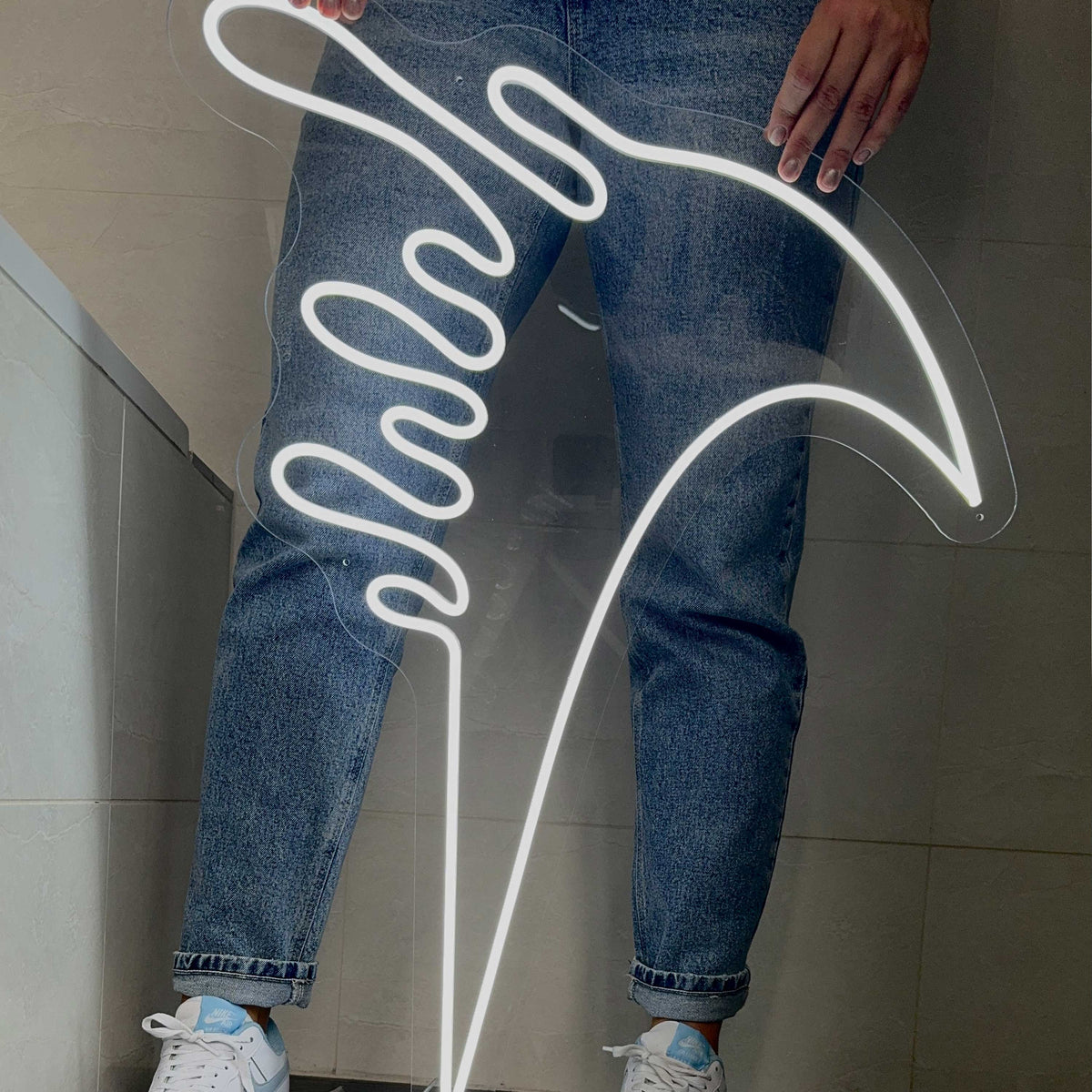 Neonskilt Nike Drip