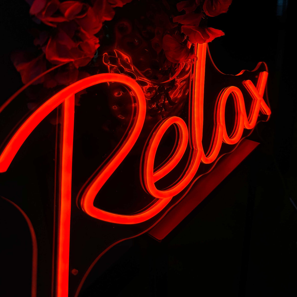 Neonskilt Relax