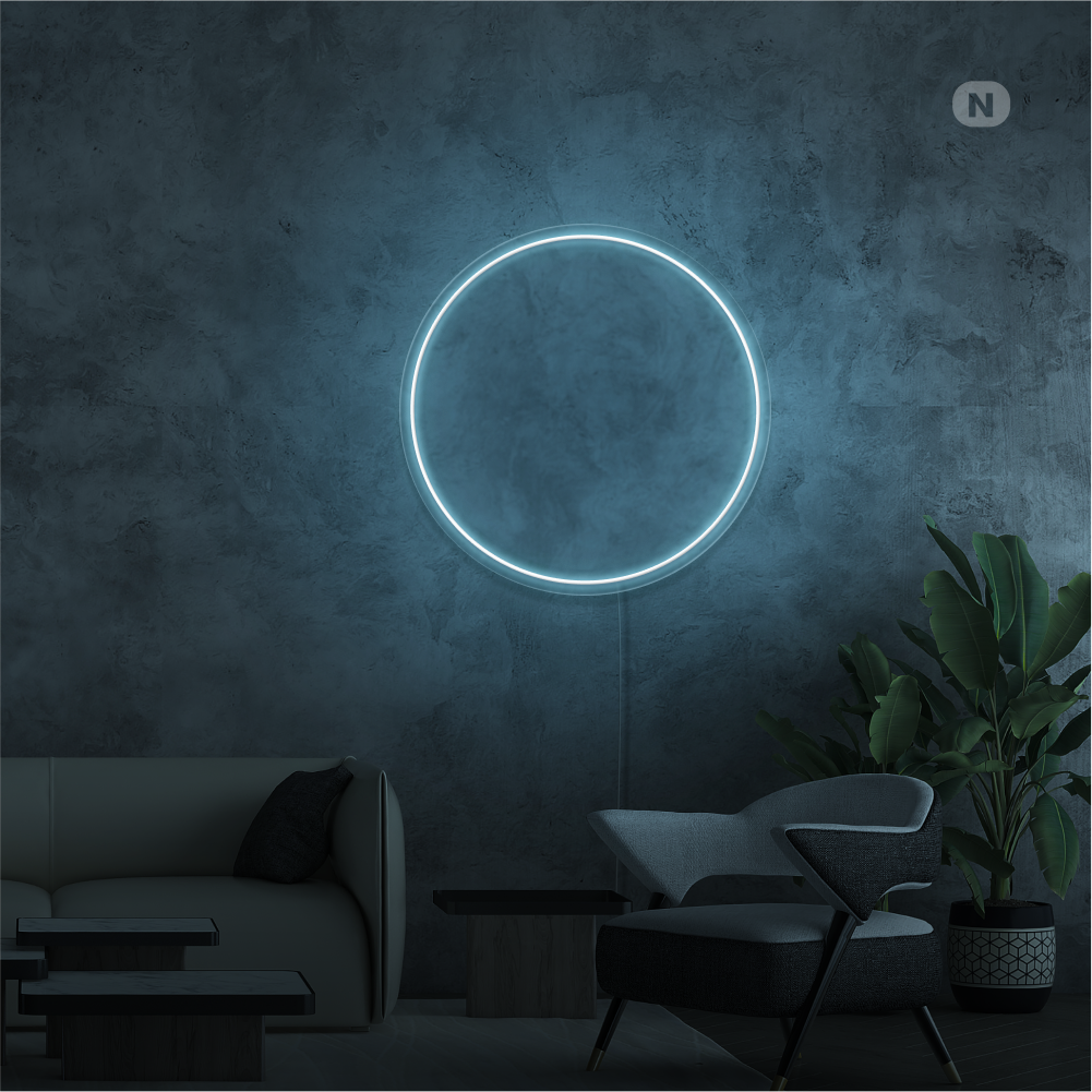Neonskilt ZEN cirklen