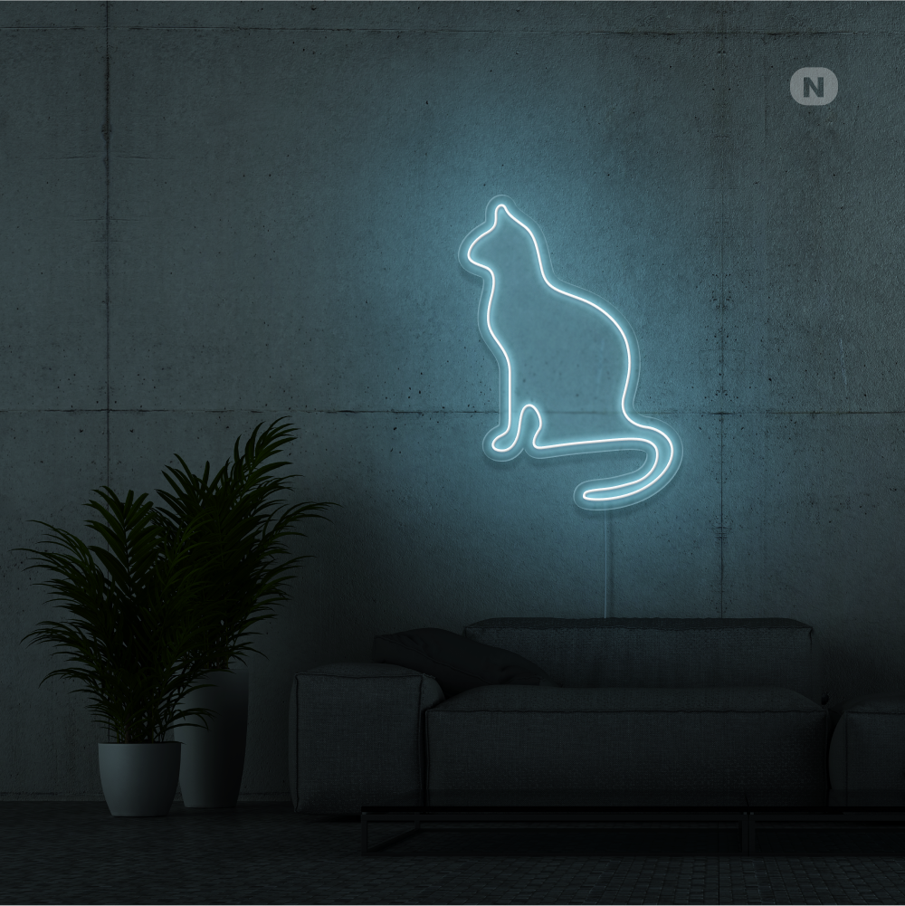 Neonskilt Kat