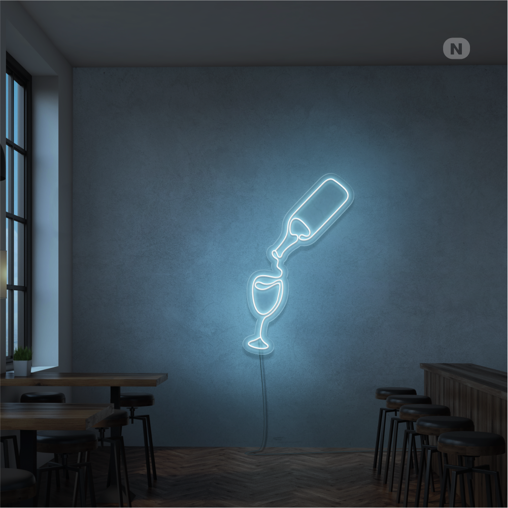 Neonskilt Vinelsker