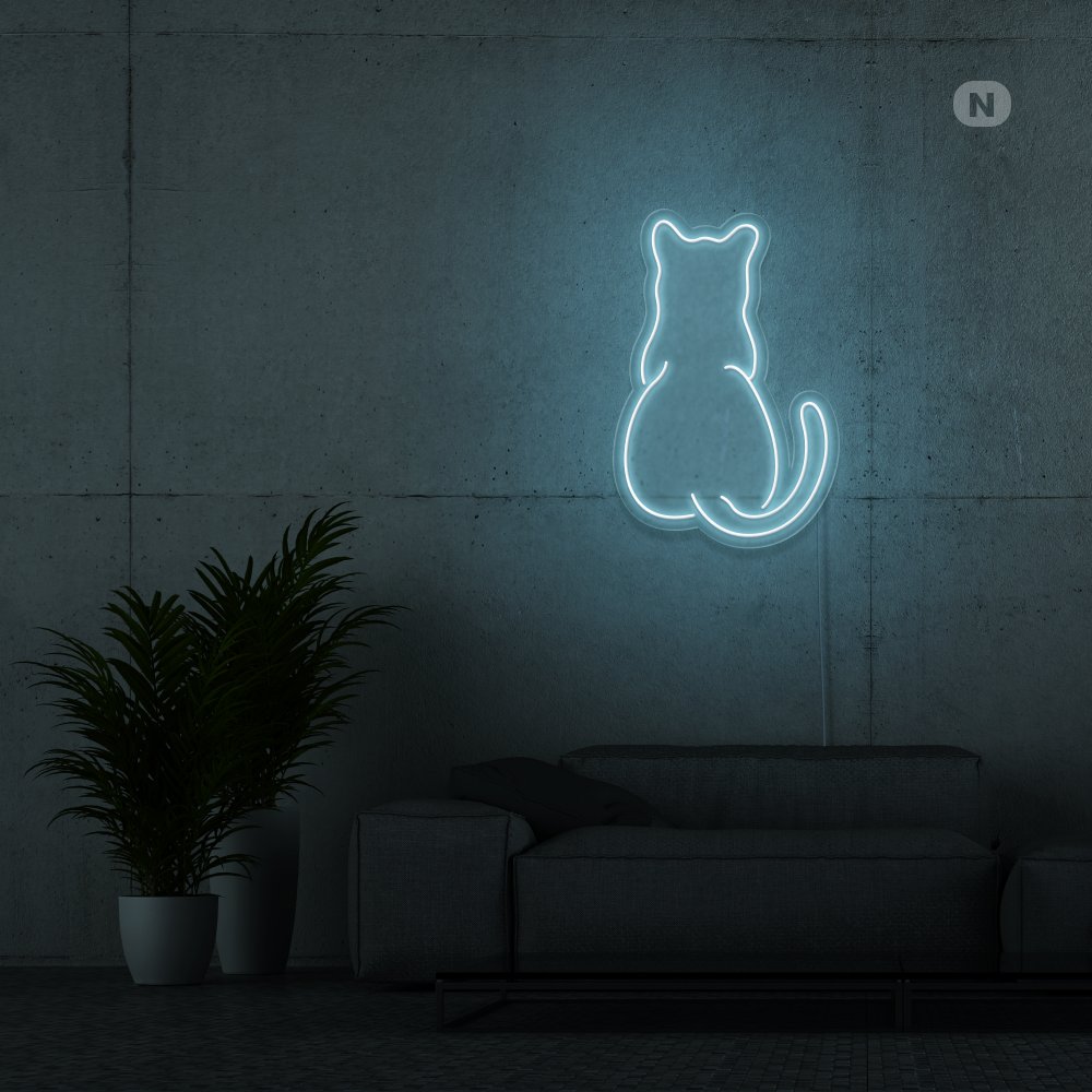 Neonskilt Kat