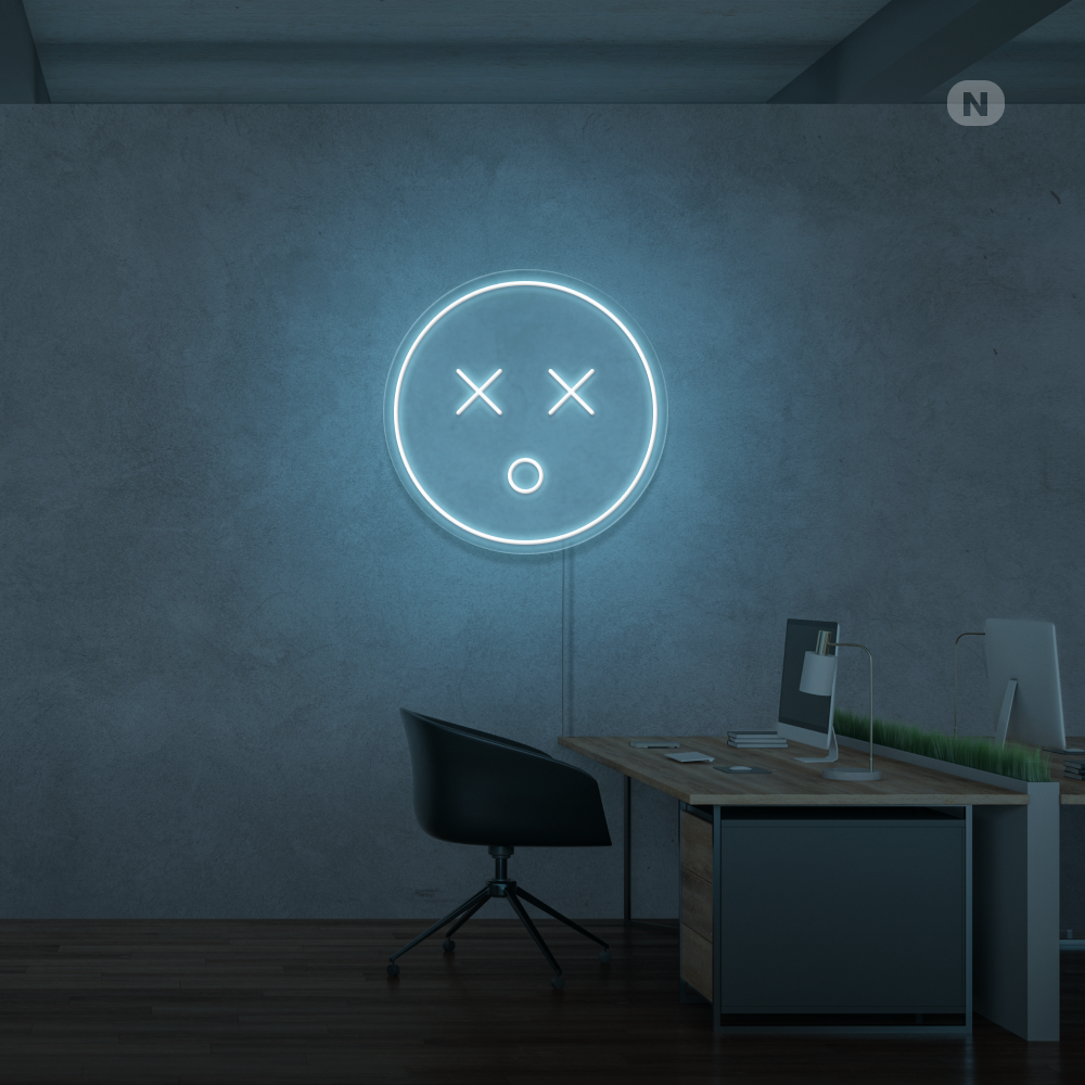 Neonskilt Emoji