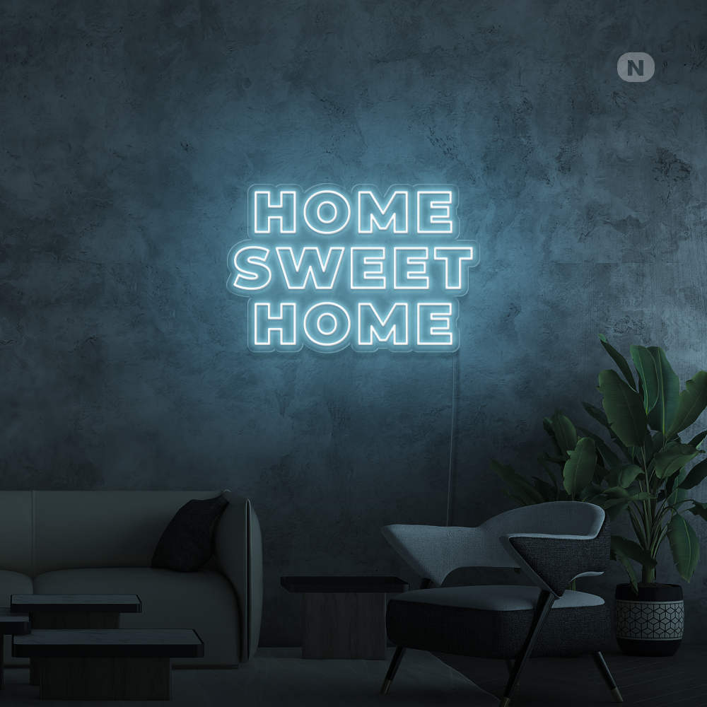 Neonskilt Home Sweet Home