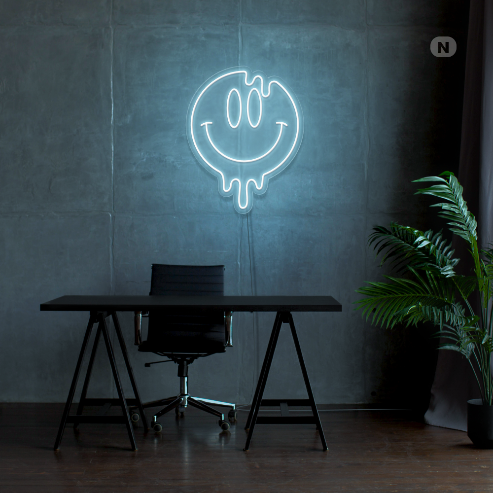 Neonskilt  Smiley