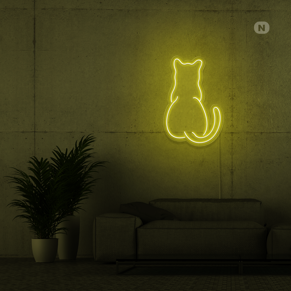 Neonskilt Kat