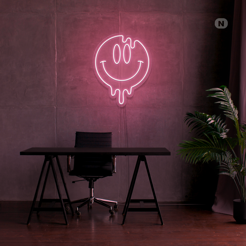 Neonskilt  Smiley