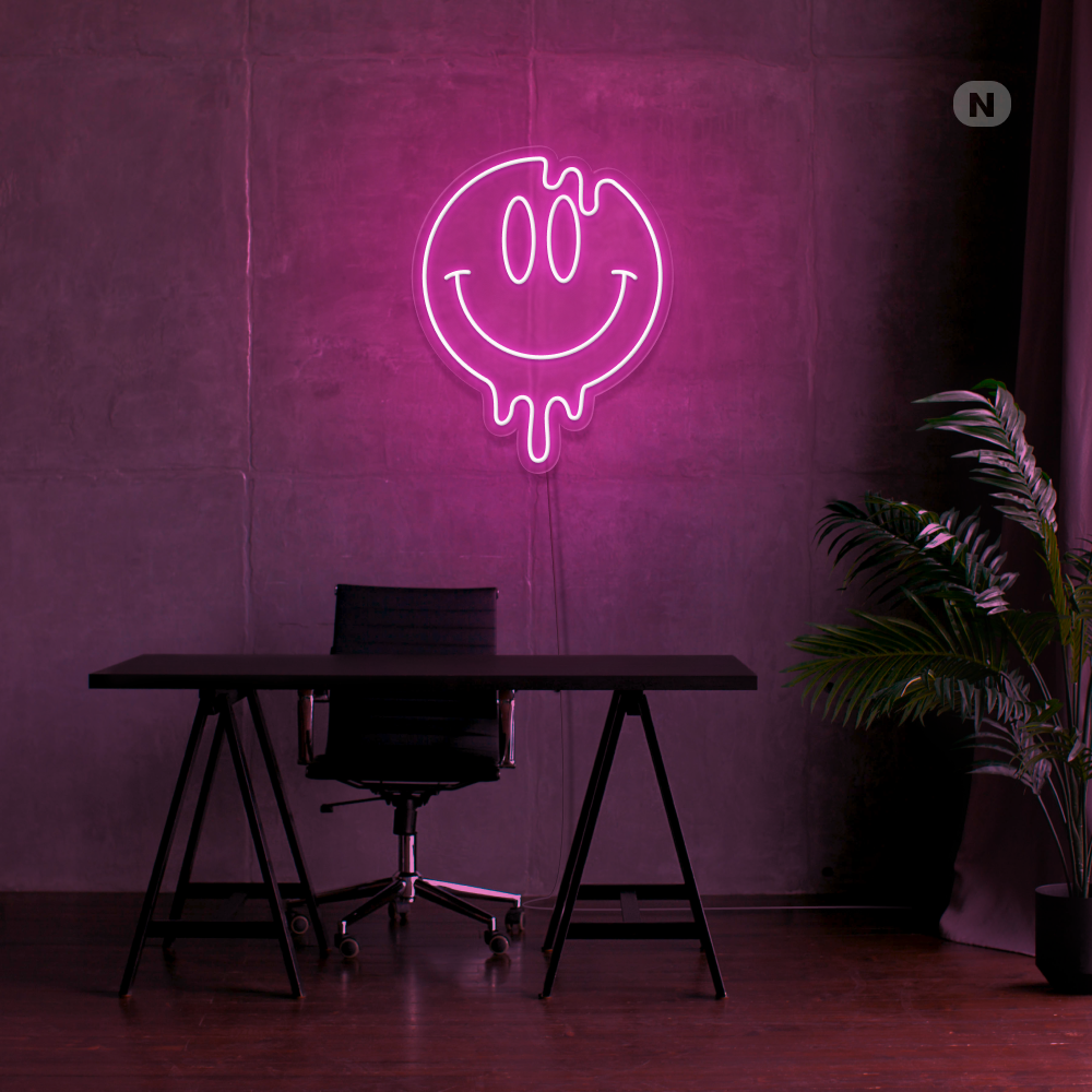 Neonskilt  Smiley