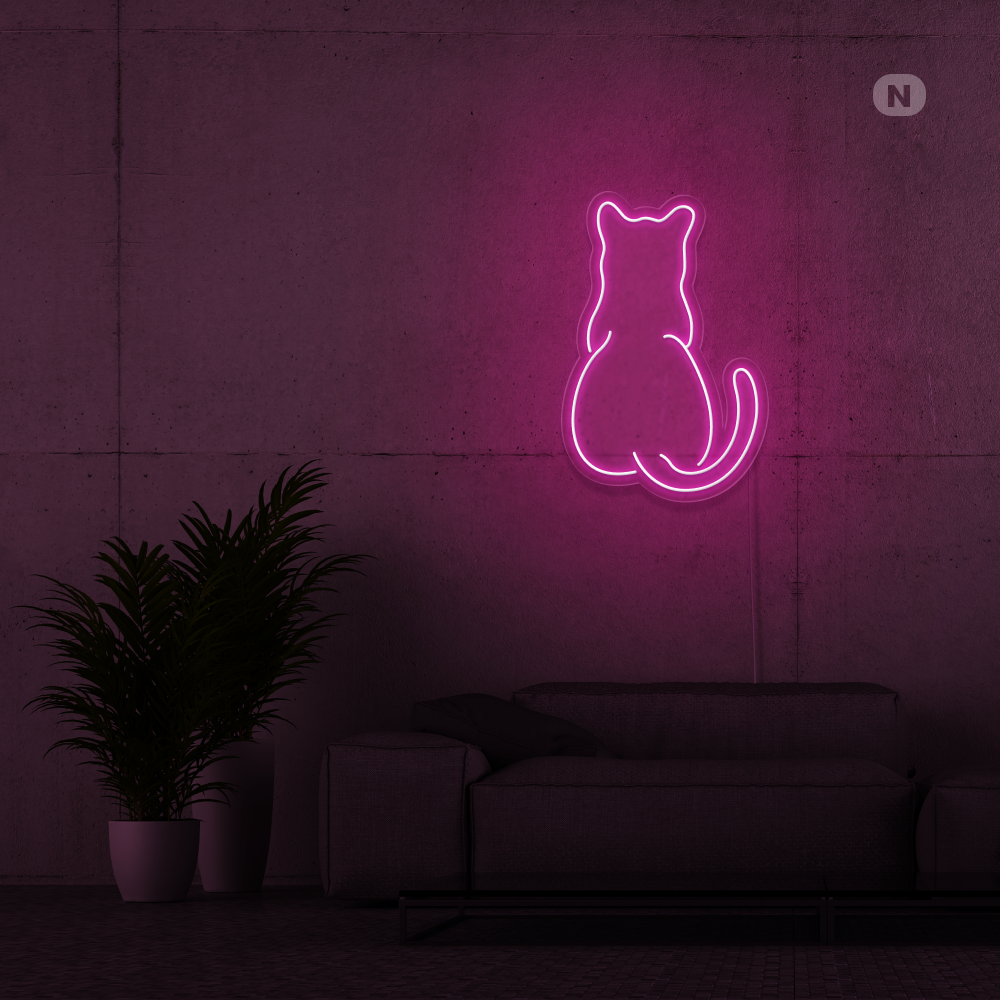Neonskilt Kat