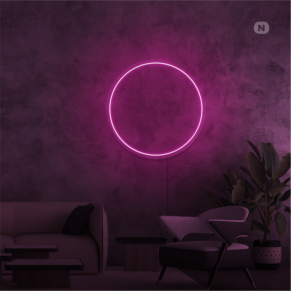 Neonskilt ZEN cirklen