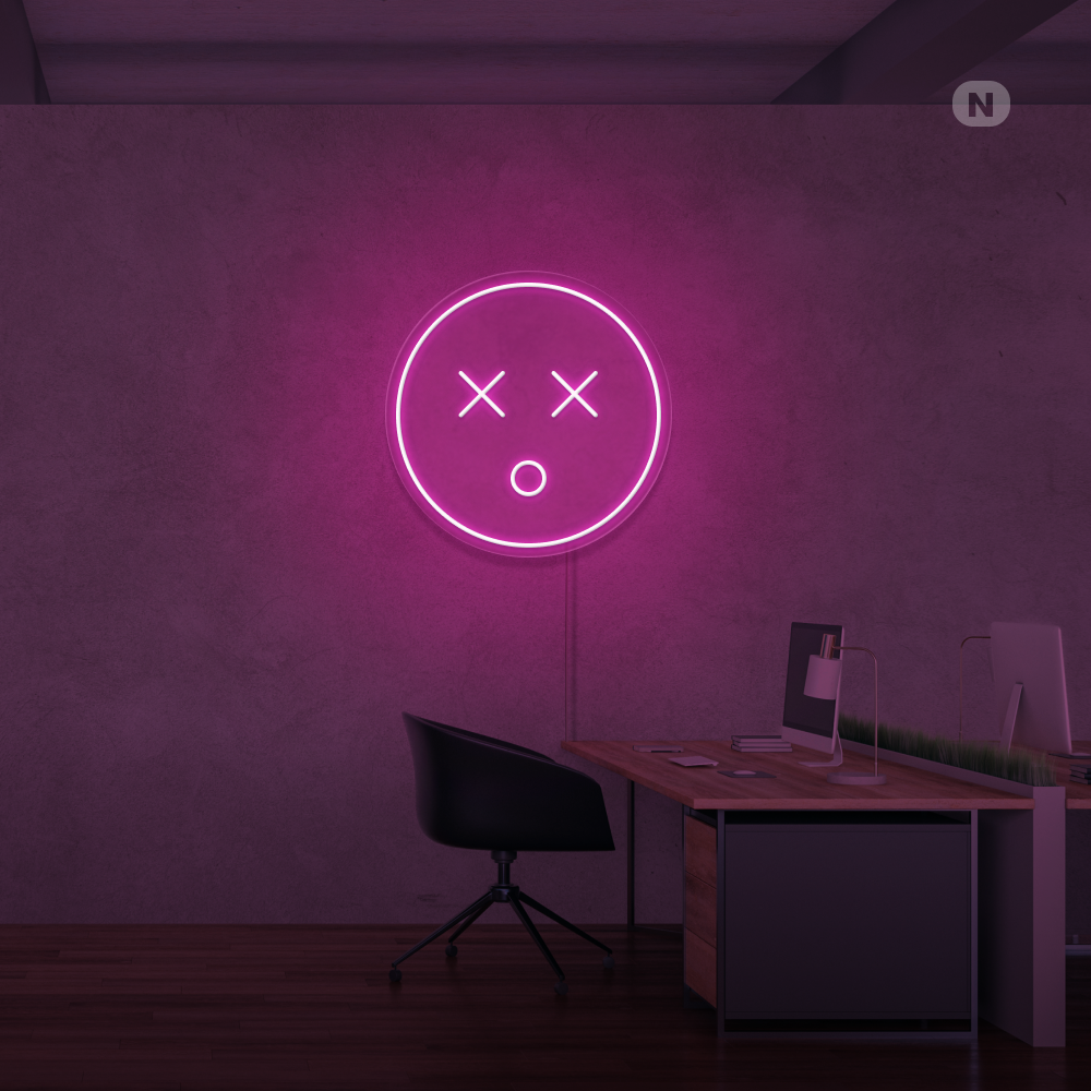 Neonskilt Emoji