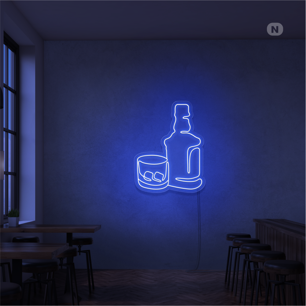 Neonskilt Whisky
