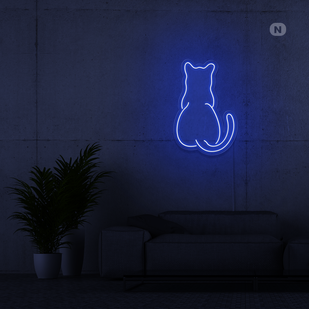 Neonskilt Kat