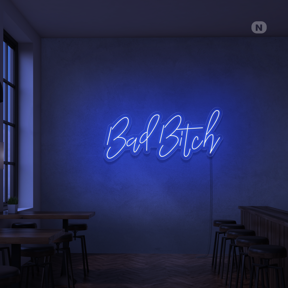Neonskilt Bad Bitch