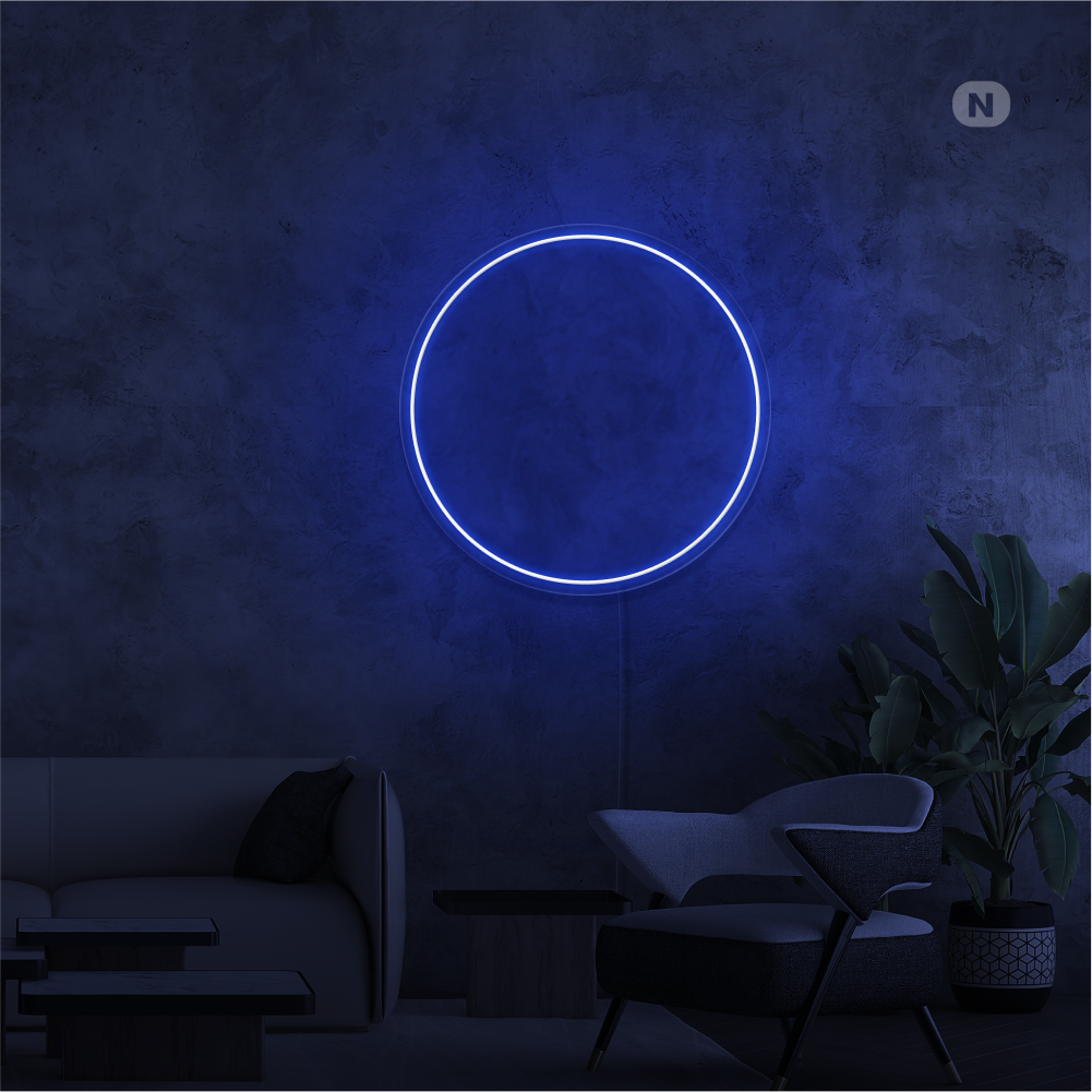 Neonskilt ZEN cirklen