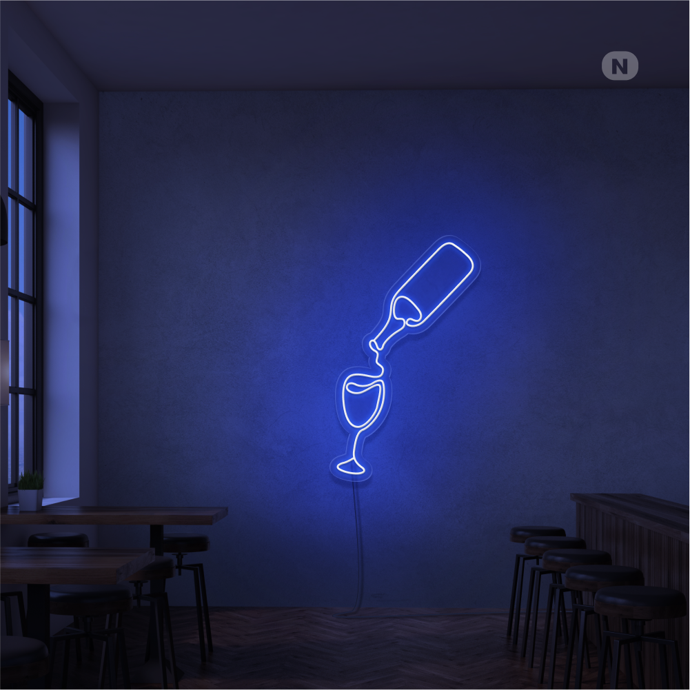 Neonskilt Vinelsker