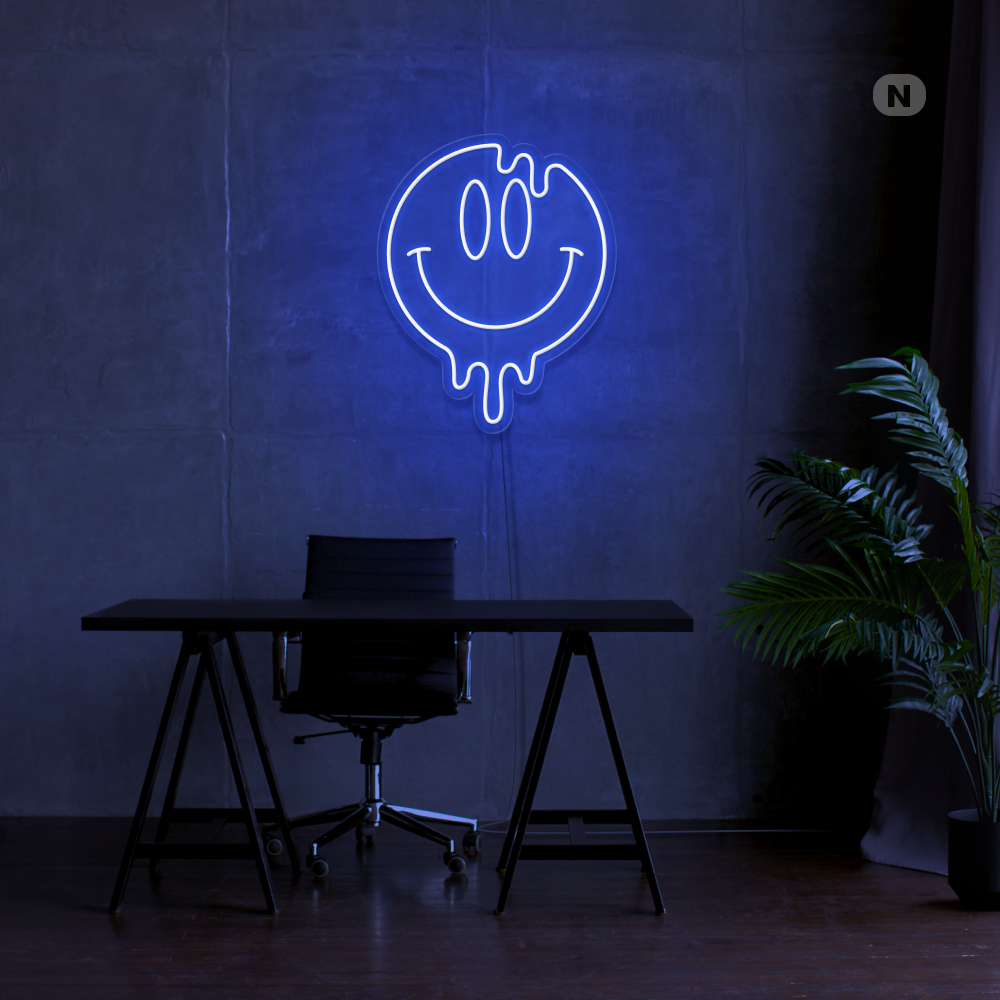Neonskilt  Smiley