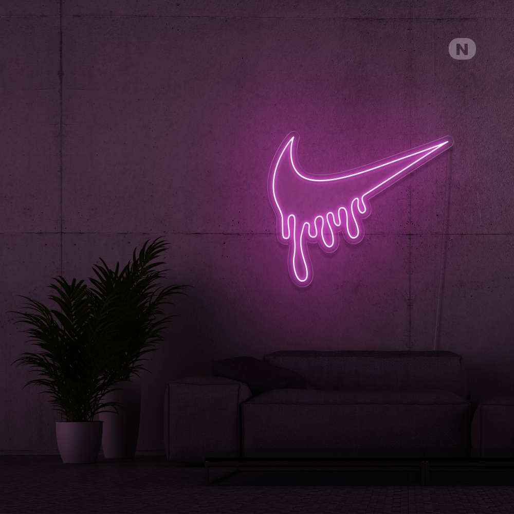 Neonskilt Nike Drip