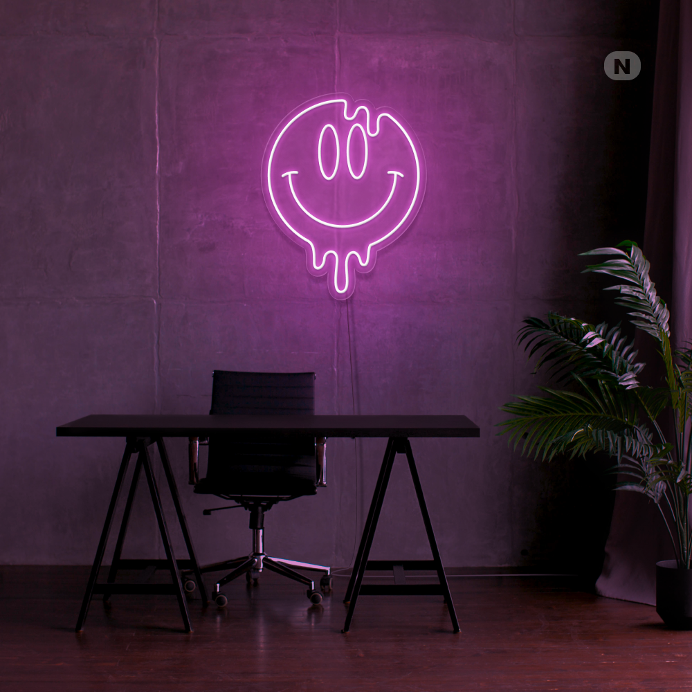 Neonskilt  Smiley