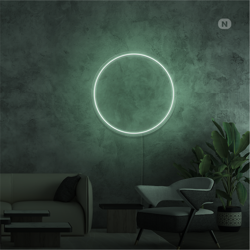 Neonskilt ZEN cirklen