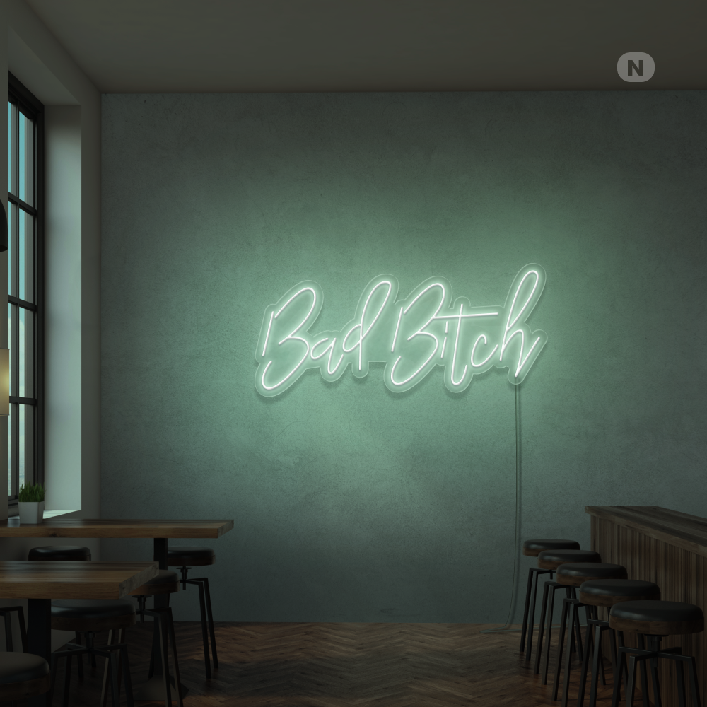 Neonskilt Bad Bitch